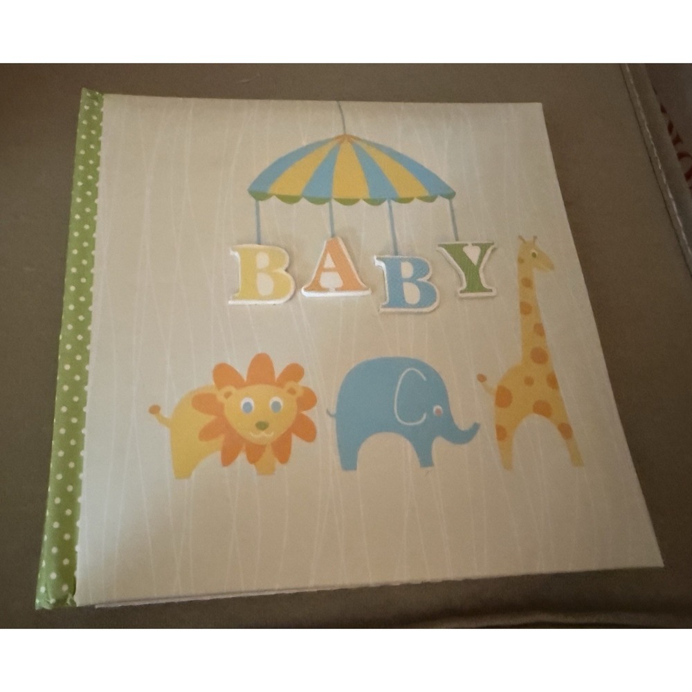 Malden International Designs Baby Infant Photo Album Fits 80 4x6  - See Desc